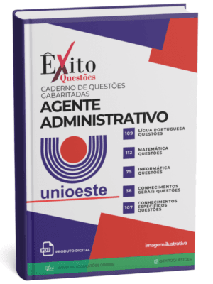 Agente Administrativo - Banca UNIOESTE - Questões Gabaritadas