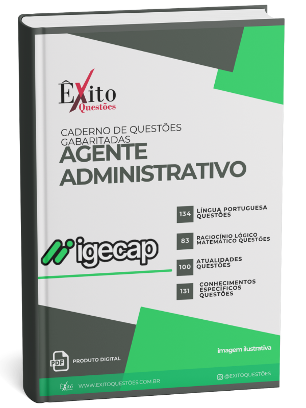 Agente Administrativo - Banca IGECAP - Questões Gabaritadas Agente Administrativo - Banca IGECAP - Questões Gabaritadas