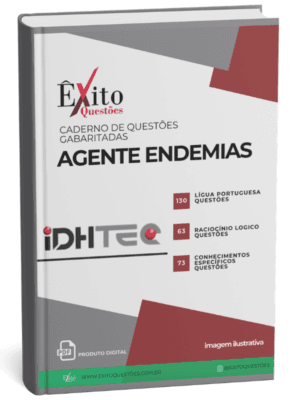 Agente De Endemias - Banca IDHTEC - Questões Gabaritadas