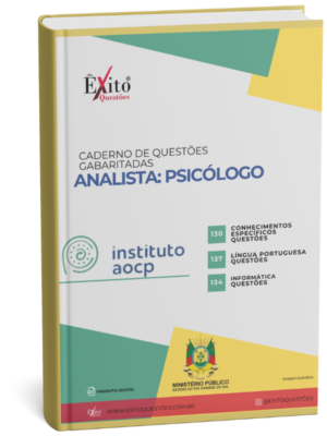 Analista; Psicólogo - Banca INSTITUTO AOCP - Questões Gabaritadas