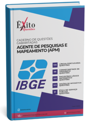 Agente De Pesquisa E Mapeamento (Apm) Ibge 2025 - Questões Gabaritadas para Concurso Público