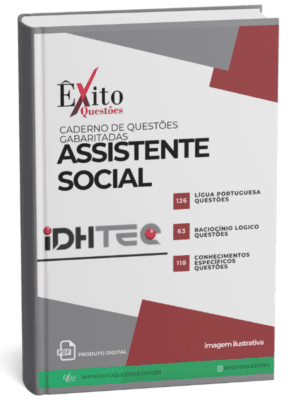 Assistente Social - Banca IDHTEC - Questões Gabaritadas