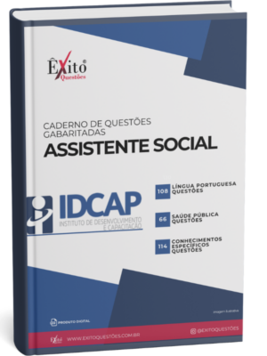 Assistente Social Idcap - Questões Gabaritadas para Concurso Público