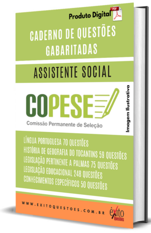 Assistente Social - Banca COPESE/UFT - Questões Gabaritadas