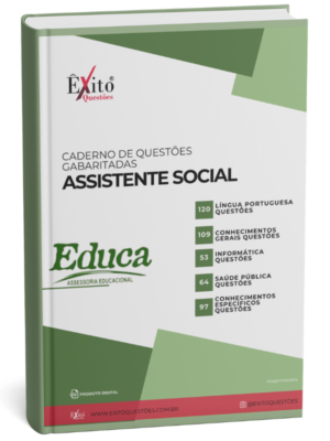 Assistente Social - Banca EDUCA PB - Questões Gabaritadas
