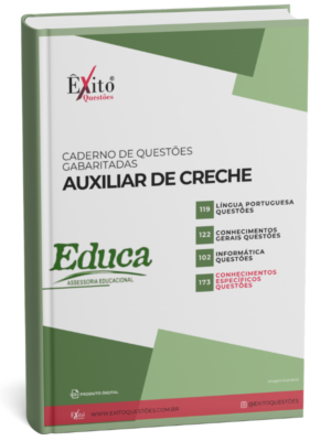 Auxiliar De Creche - Banca EDUCA PB - Questões Gabaritadas