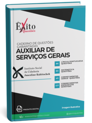 Auxiliar De Serviços Gerais - Banca INSTITUTO JK - Questões Gabaritadas