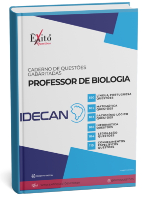 Professor De Biologia - Banca IDECAN - Questões Gabaritadas