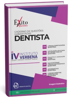 Dentista - Banca INSTITUTO VERBENA - Questões Gabaritadas