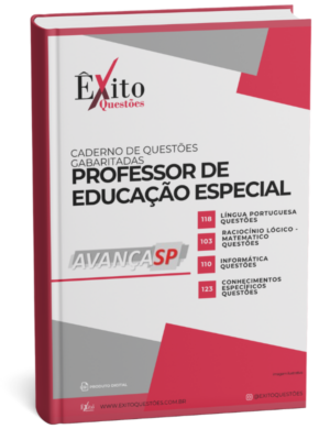 Professor De Educação Especial - Banca AVANÇASP - Questões Gabaritadas
