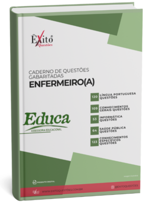 Enfermeiro(A) - Banca EDUCA PB - Questões Gabaritadas