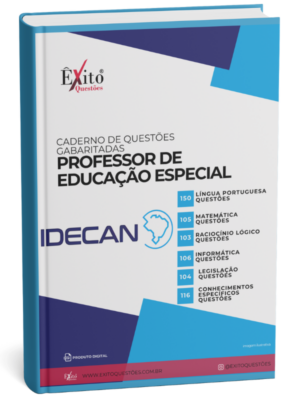 Professor De Educação Especial - Banca IDECAN - Questões Gabaritadas