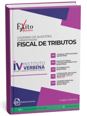 Fiscal De Tributos Instituto - Banca VERBENA - Questões Gabaritadas