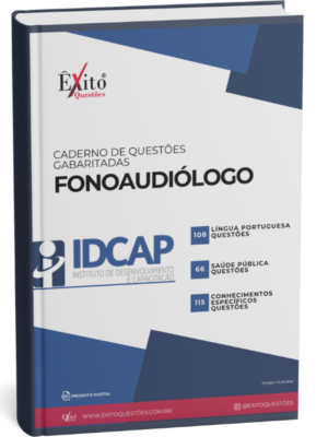 Fonoaudiólogo Idcap - Questões Gabaritadas para Concurso Público