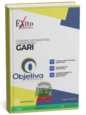 Gari - Banca (SOSSEGO/PB) OBJETIVA - Questões Gabaritadas