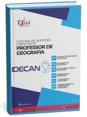 Professor De Geografia - Banca IDECAN - Questões Gabaritadas