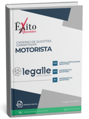 Motorista - Banca LEGALLE - Questões Gabaritadas