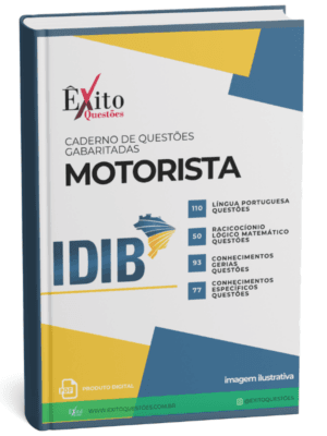 Motorista - Banca IDIB - Questões Gabaritadas