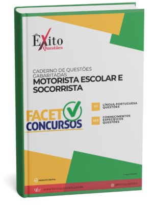 Motorista Escolar E Socorrista - Banca FACET - Questões Gabaritadas
