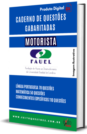 Motorista - Banca FAUEL - Questões Gabaritadas