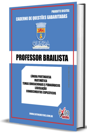Professor De Brailista - Banca OLINDA 2023 - Questões Gabaritadas