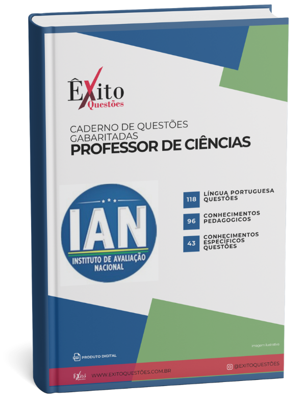 Professor De Ciências Ian - Questões Gabaritadas para Concurso Público Professor De Ciências Ian - Questões Gabaritadas para Concurso Público