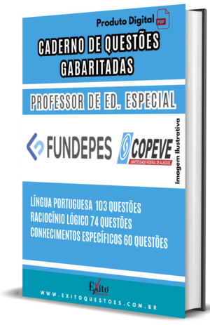 Professor De Especial - Banca COPEVE/UFAL - Questões Gabaritadas