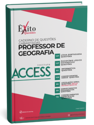 Professor De Geografia - Banca ACCESS - Questões Gabaritadas