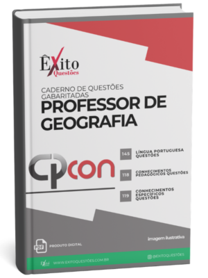 Professor De Geografia - Banca CPCON - Questões Gabaritadas
