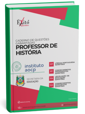 Professor De História - Banca INSTITUTO AOCP - Questões Gabaritadas