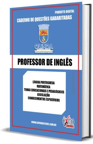 Professor De Inglês - Banca OLINDA 2023 - Questões Gabaritadas