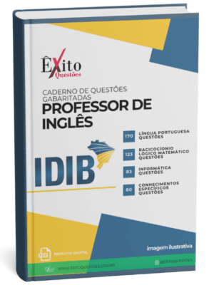 Professor Inglês - Banca IDIB - Questões Gabaritadas