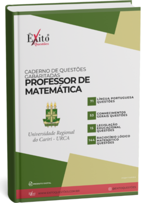 Professor De Matemática Cev-Urca - Questões Gabaritadas para Concurso Público