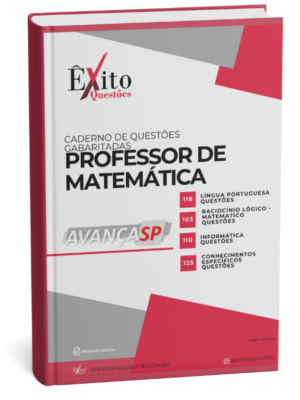 Professor De Matemática - Banca AVANÇASP - Questões Gabaritadas