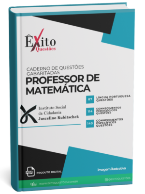 Professor De Matemática - Banca INSTITUTO JK - Questões Gabaritadas
