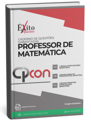 Professor De Matemática - Banca CPCON - Questões Gabaritadas
