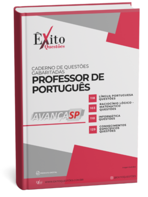 Professor De Português - Banca AVANÇASP - Questões Gabaritadas