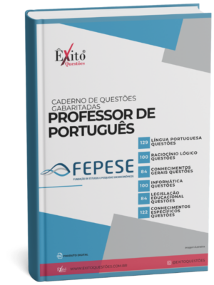 Professor De Português - Banca FEPESE - Questões Gabaritadas