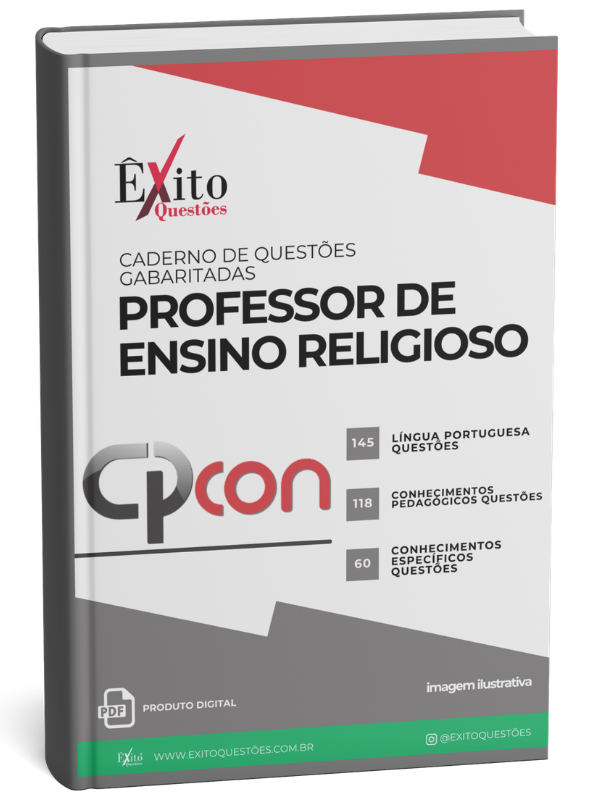 Professor De Ensino Religioso - Banca CPCON - Questões Gabaritadas Professor De Ensino Religioso - Banca CPCON - Questões Gabaritadas