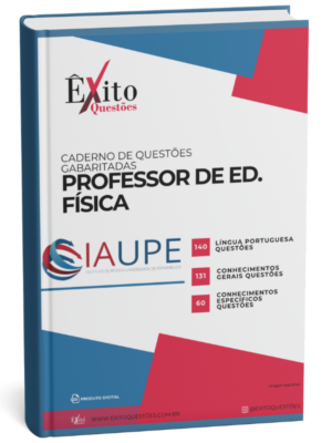 Professor De Educação Física - Banca IAUPE - Questões Gabaritadas