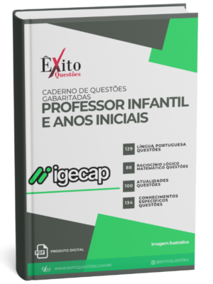 Professor Infantil E Anos Iniciais Igecap - Questões Gabaritadas para Concurso Público