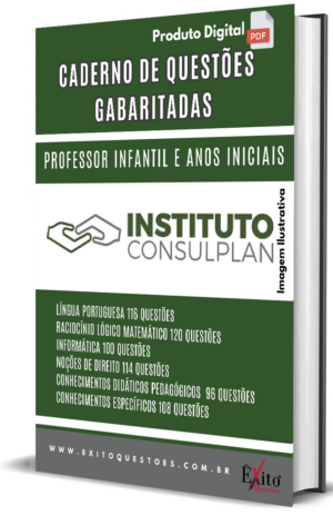 Professor Infantil E Anos Iniciais Instituto Consulplan - Questões Gabaritadas para Concurso Público