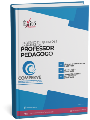 Professor Pedagogo Comperve - Questões Gabaritadas para Concurso Público
