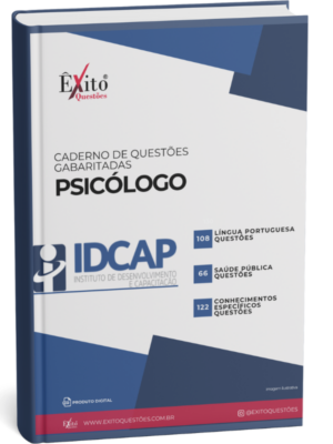 Psicólogo Idcap - Questões Gabaritadas para Concurso Público