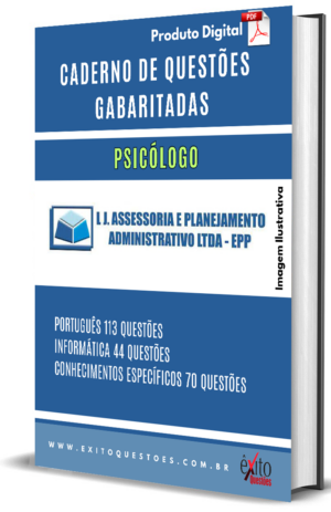 Psicólogo - Banca LJ PLANEJAMENTO - Questões Gabaritadas