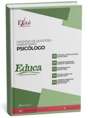 Psicólogo - Banca EDUCA PB - Questões Gabaritadas