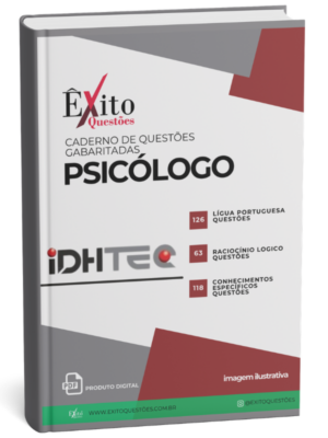 Psicólogo - Banca IDHTEC - Questões Gabaritadas