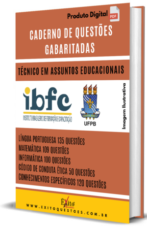 Técnico Em Assuntos Educacionais - Banca IBFC-UFPB - Questões Gabaritadas