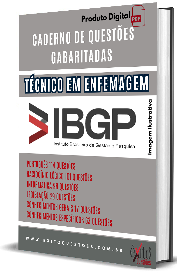Técnico Em Enfermagem - Banca IBGP - Questões Gabaritadas Técnico Em Enfermagem - Banca IBGP - Questões Gabaritadas
