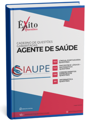 Agende De Saúde - Banca IAUPE - Questões Gabaritadas
